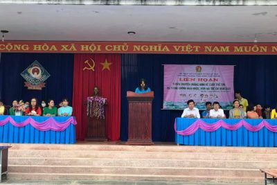 Tuyên truyền măng non về Luật trẻ em và phòng chống đuối nước, xâm hại trẻ em năm 2021
