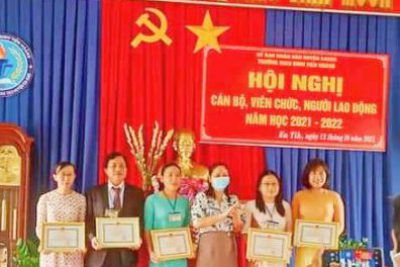 HỘI NGHỊ CÁN BỘ, VIÊN CHỨC, NGƯỜI LAO ĐỘNG NĂM HỌC: 2021-2022