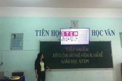 Tập huấn “Xây dựng và thực hiện các chủ đề giáo dục STEM