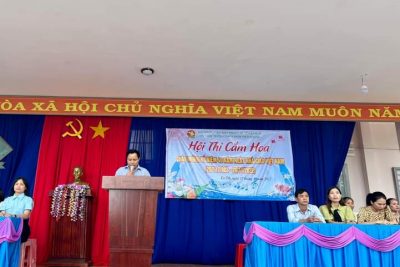 HỘI THI CẮM HOA: “TRI ÂN THẦY CÔ” – CHÀO MỪNG KỶ NIỆM 40 NGÀY NHÀ GIÁO VIỆT NAM (20/11/1982 – 20/11/2022)