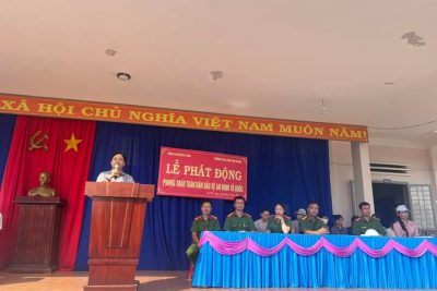LỄ PHÁT ĐỘNG: PHONG TRÀO TOÀN DÂN BẢO VỆ AN NINH TỔ QUỐC