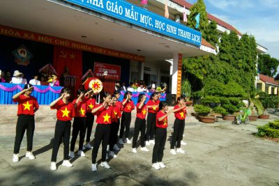 Một số hình ảnh hoạt động của liên đội