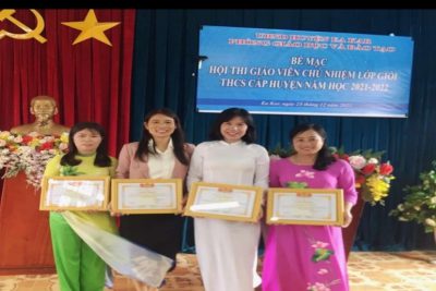 HỘI THI GIÁO VIÊN CHỦ NHIỆM GIỎI CẤP HUYỆN