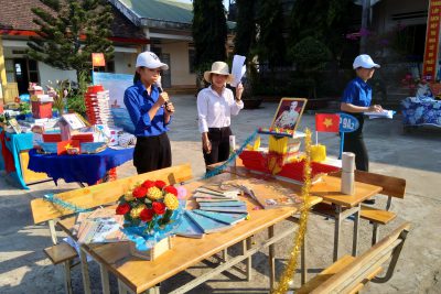 Hình ảnh Ngày hội đọc sách liên đội Đih Tiên Hoàng
